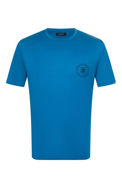 Мужская хлопковая футболка STEFANO RICCI, арт. MNH5204330/TE0001