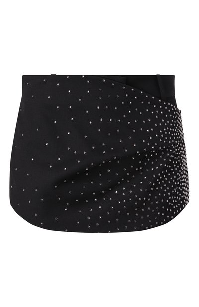 Женская шерстяная юбка-шорты THE ATTICO, арт. 250WCQ00001/WWW046TS