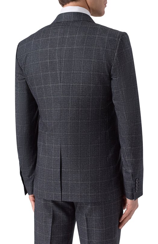 Костюм-тройка из шерсти и хлопка Dolce & Gabbana GK02XT/FQ3FU Серый  GK02XT/FQ3FU Фото 3