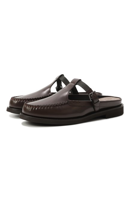 Женские кожаные лоферы BRUNELLO CUCINELLI, арт. MZVNG2868