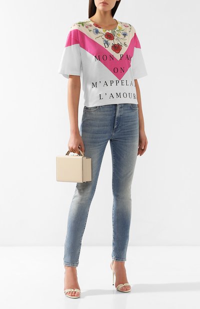 Хлопковая футболка GUCCI, арт. 539081/XJARI, фото 2