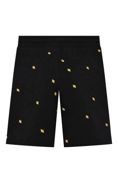 Хлопковые шорты MARCELO BURLON KIDS OF MILAN, арт. 21E/B/MB/3208/0021/2-6Y, фото 2
