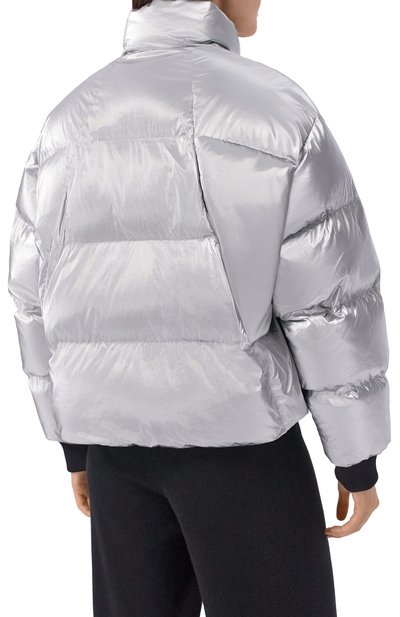 Пуховик HUGO BLUE серебряного цвета по цене 33950 руб., арт. 50546368, фото 4 Пуховик HUGO BLUE, арт. 50546368, фото 4
