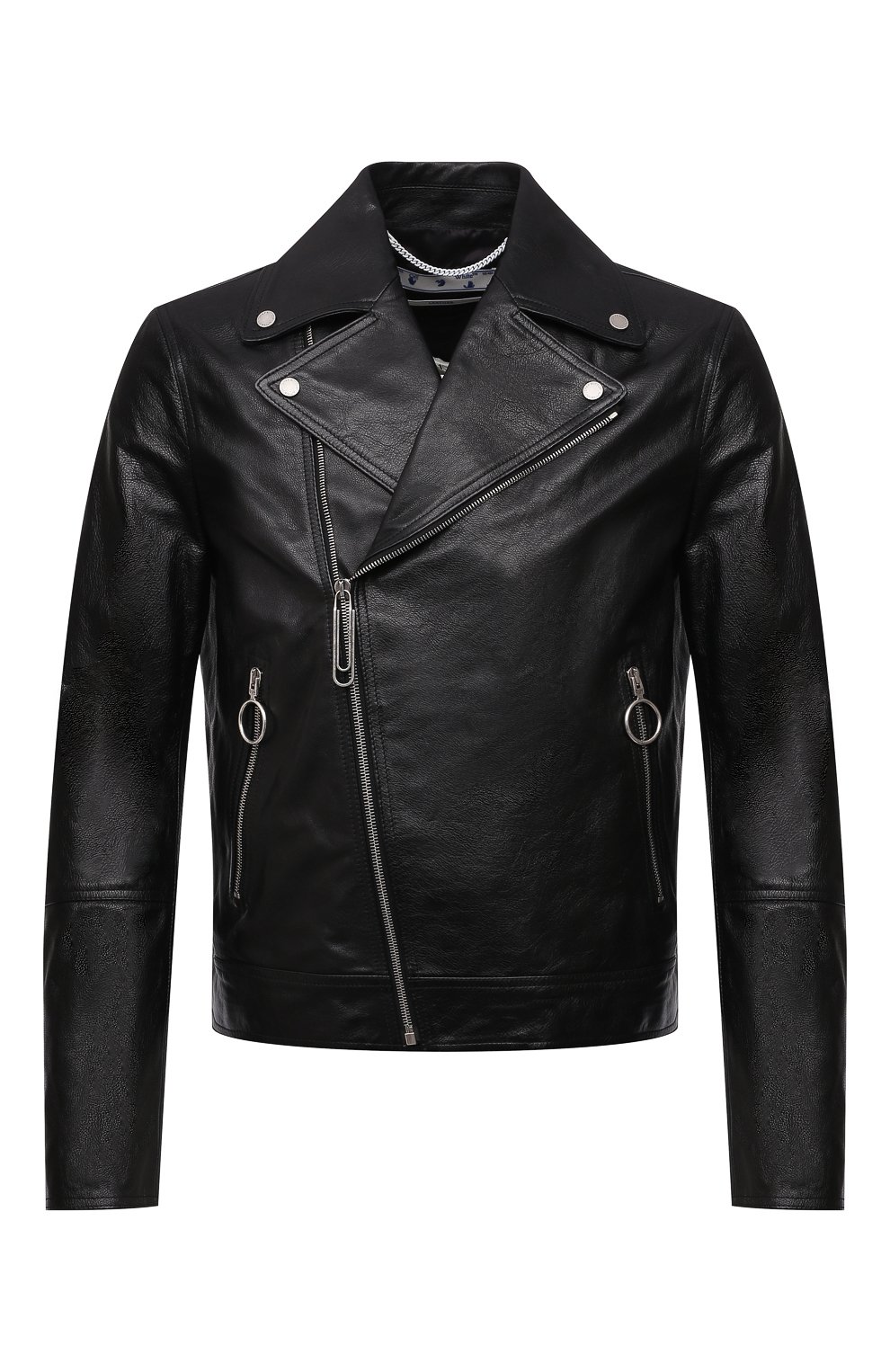 Кожаная куртка OFF-WHITE, арт. 0MJG017S21LEA001, фото 1