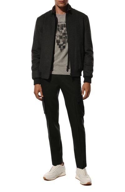 Шерстяные брюки-карго CORNELIANI, арт. 904L02-2818111/00, фото 2