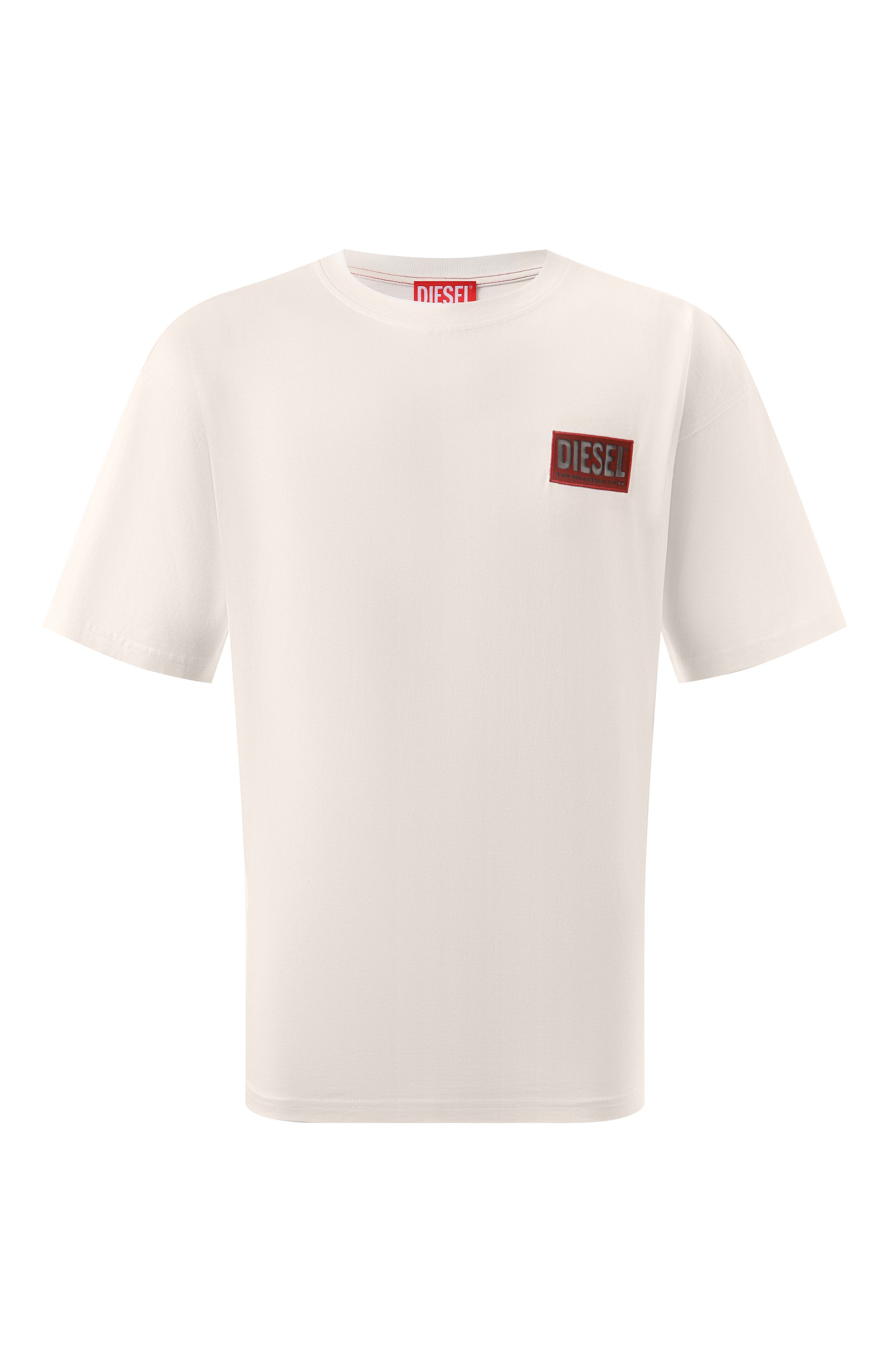 Хлопковая футболка DIESEL, арт. A18028/0PLAT, фото 1