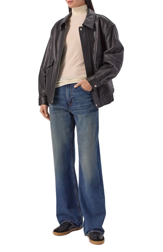 Кожаные кеды Brenta Tenn BOSS 50518001 Чёрный  50518001 Фото 2