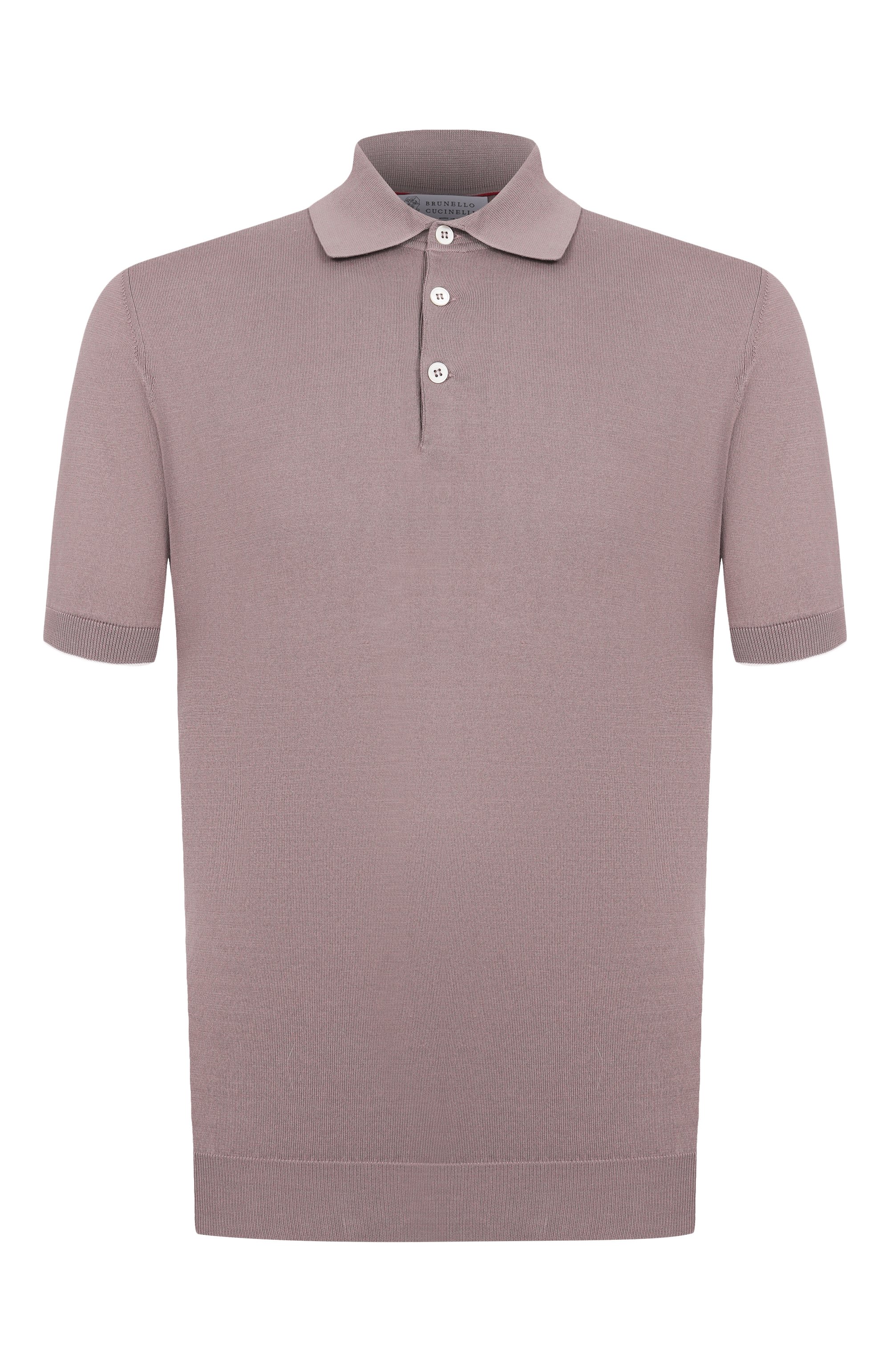 Хлопковое поло BRUNELLO CUCINELLI, арт. M29800125, фото 1