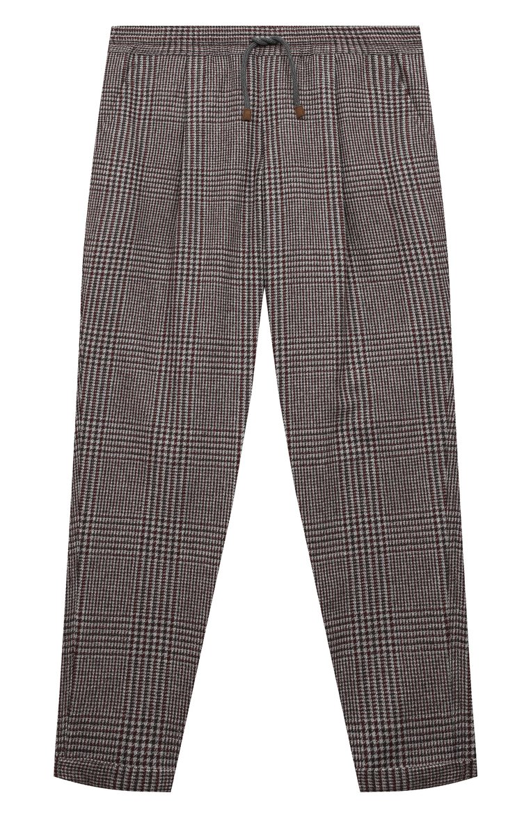 Шерстяные брюки BRUNELLO CUCINELLI, арт. BQ484P503C, фото 1