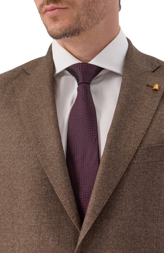 Шерстяной костюм Sartoria Latorre A6I7EF/UG0943 Коричневый  A6I7EF/UG0943 Фото 6