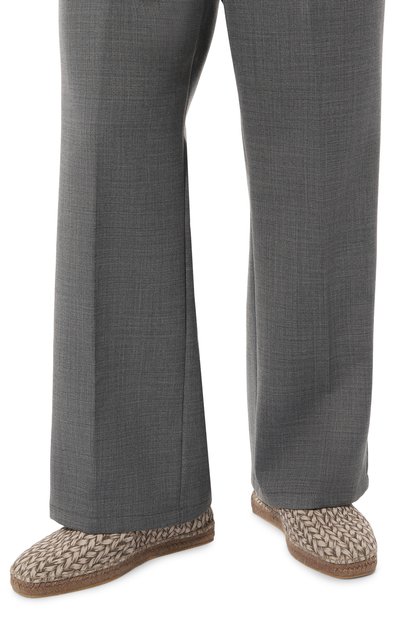 Замшевые эспадрильи GIORGIO ARMANI бежевого цвета по цене 76800 руб., арт. X2S030/XR124, фото 3 Замшевые эспадрильи GIORGIO ARMANI, арт. X2S030/XR124, фото 3