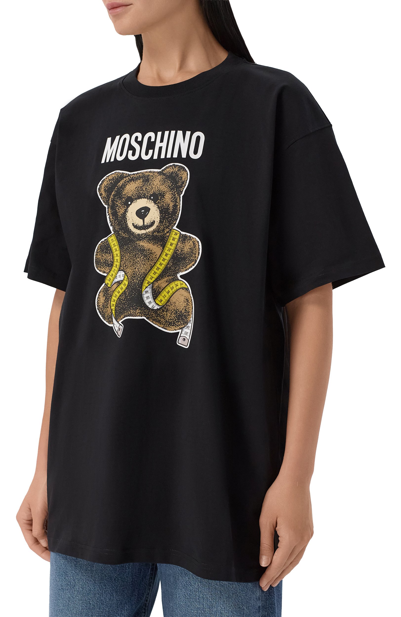 Хлопковая футболка MOSCHINO, арт. V0707/5541, фото 3
