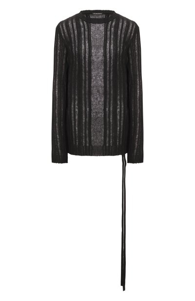 Женский пуловер из хлопка и кашемира ANN DEMEULEMEESTER, арт. B0013192/KN068