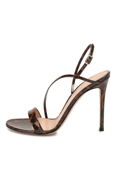 Кожаные босоножки manhattan GIANVITO ROSSI, арт. G30161.15RIC.V0NLEPA, фото 3