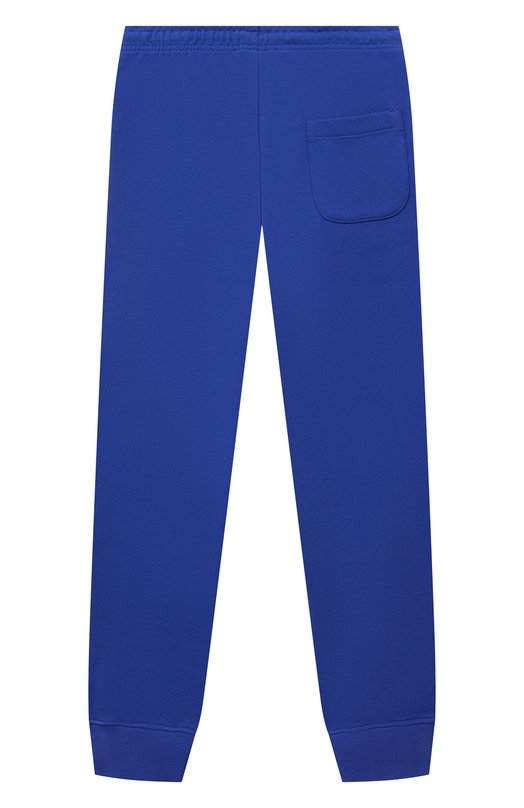 Хлопковые джоггеры MSGM kids Синий, фото 2