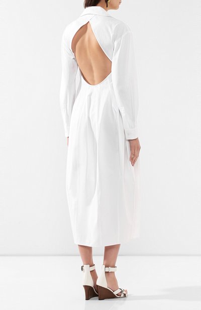 Хлопковое платье JACQUEMUS, арт. 201DR12/22100, фото 4