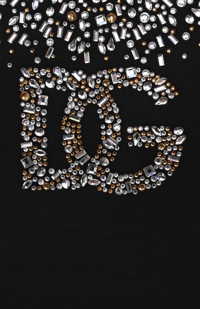 Хлопковая футболка DOLCE & GABBANA, арт. L5JTMD/G7K2V/8-12+, фото 3