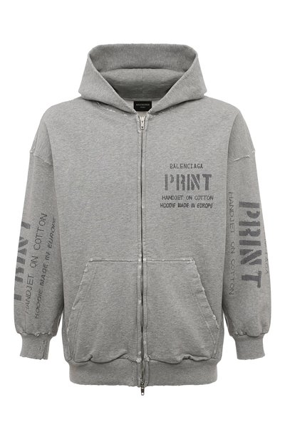 Хлопковая толстовка BALENCIAGA, арт. 744454/T0VN4, фото 1