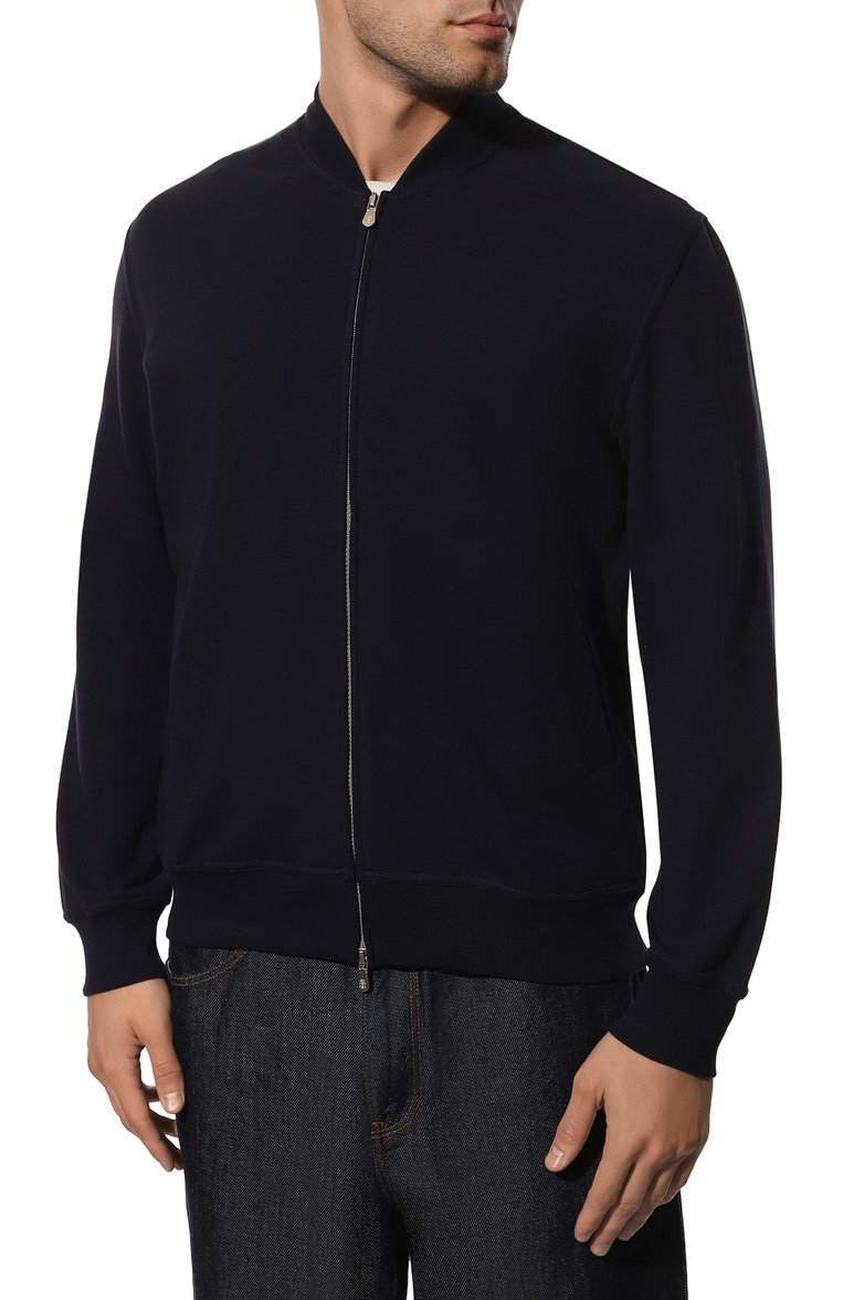 Хлоп�ковая толстовка BRUNELLO CUCINELLI, арт. M0T359072G, фото 3