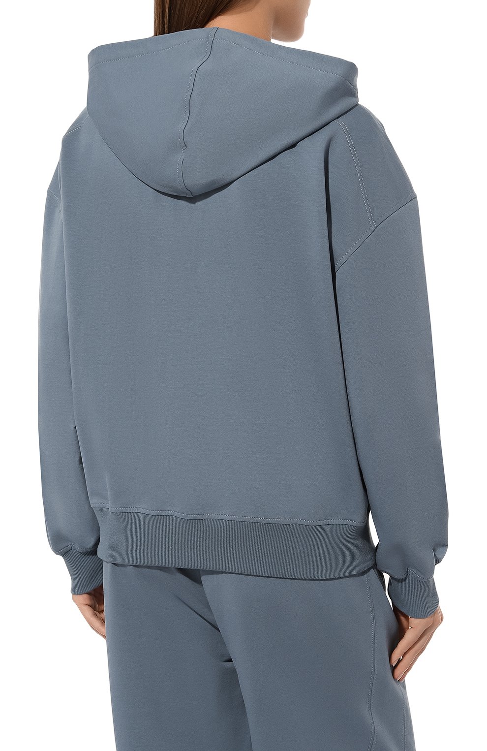 Хлопковая толстовка BRUNELLO CUCINELLI синего цвета по цене 154000 руб., арт. MH827BP426, фото 4 Хлопковая толстовка BRUNELLO CUCINELLI, арт. MH827BP426, фото 4