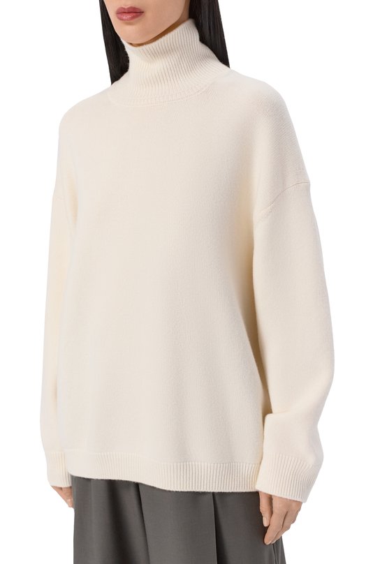 Свитер из шерсти и кашемира Freeage W26.SW095.2030.101 Кремовый  W26.SW095.2030.101 Фото 3