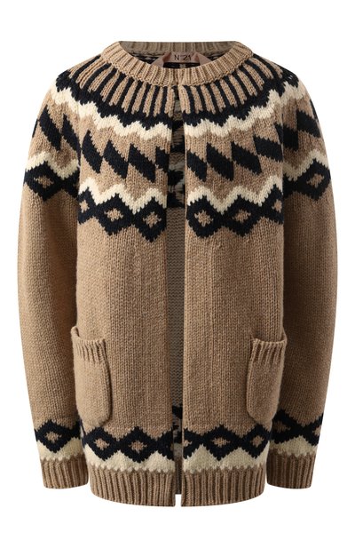 Женский шерстяной кардиган N21, арт. A010/7068