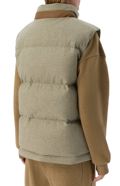 Пуховый жилет из шерсти и кашемира 12 STOREEZ, арт. 138493, фото 4