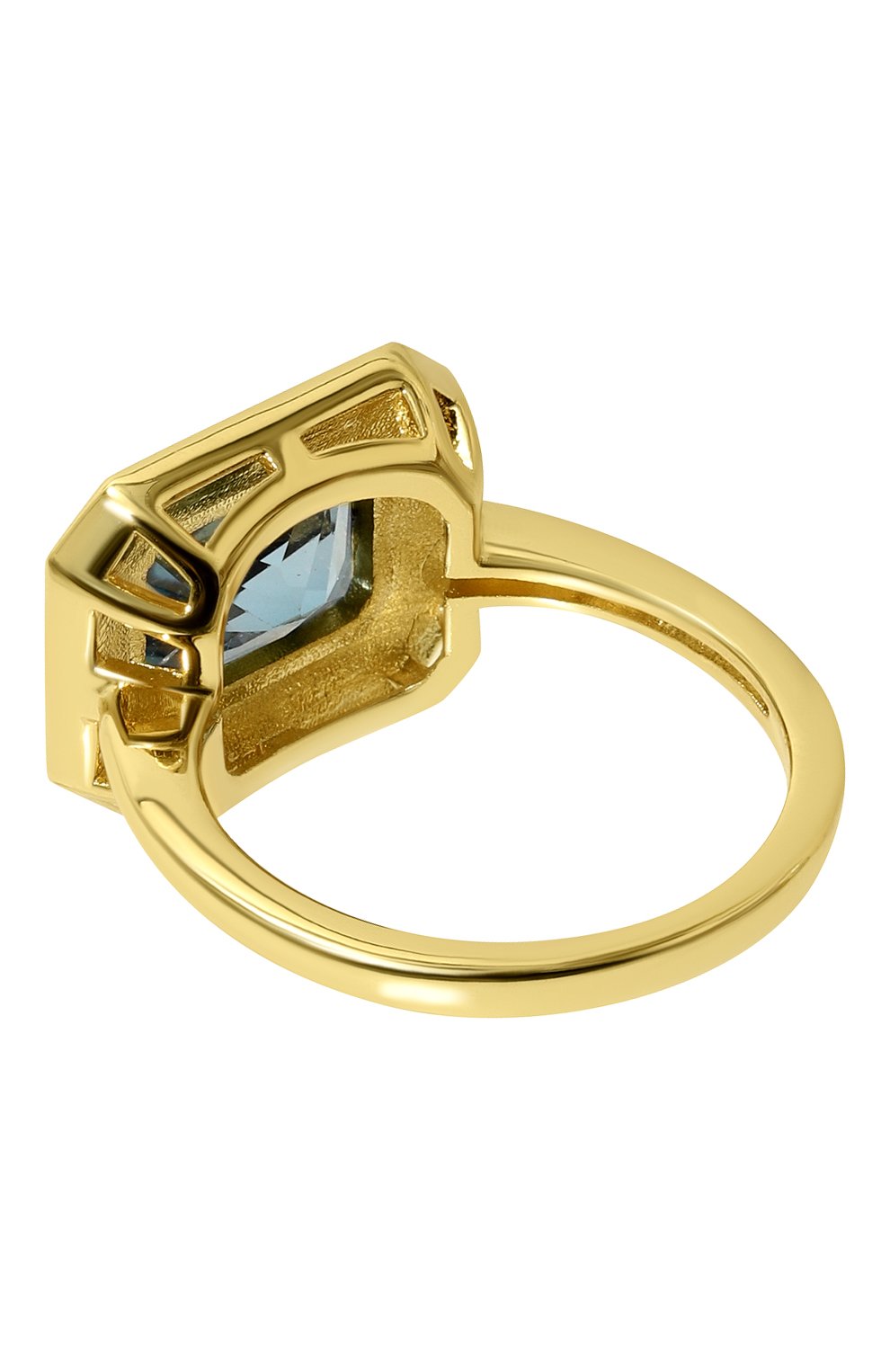 Кольцо LUV AJ бирюзового цвета по цене 11600 руб., арт. ENAM-R-BSR-T-G-7, фото 3 Кольцо LUV AJ, арт. ENAM-R-BSR-T-G-7, фото 3