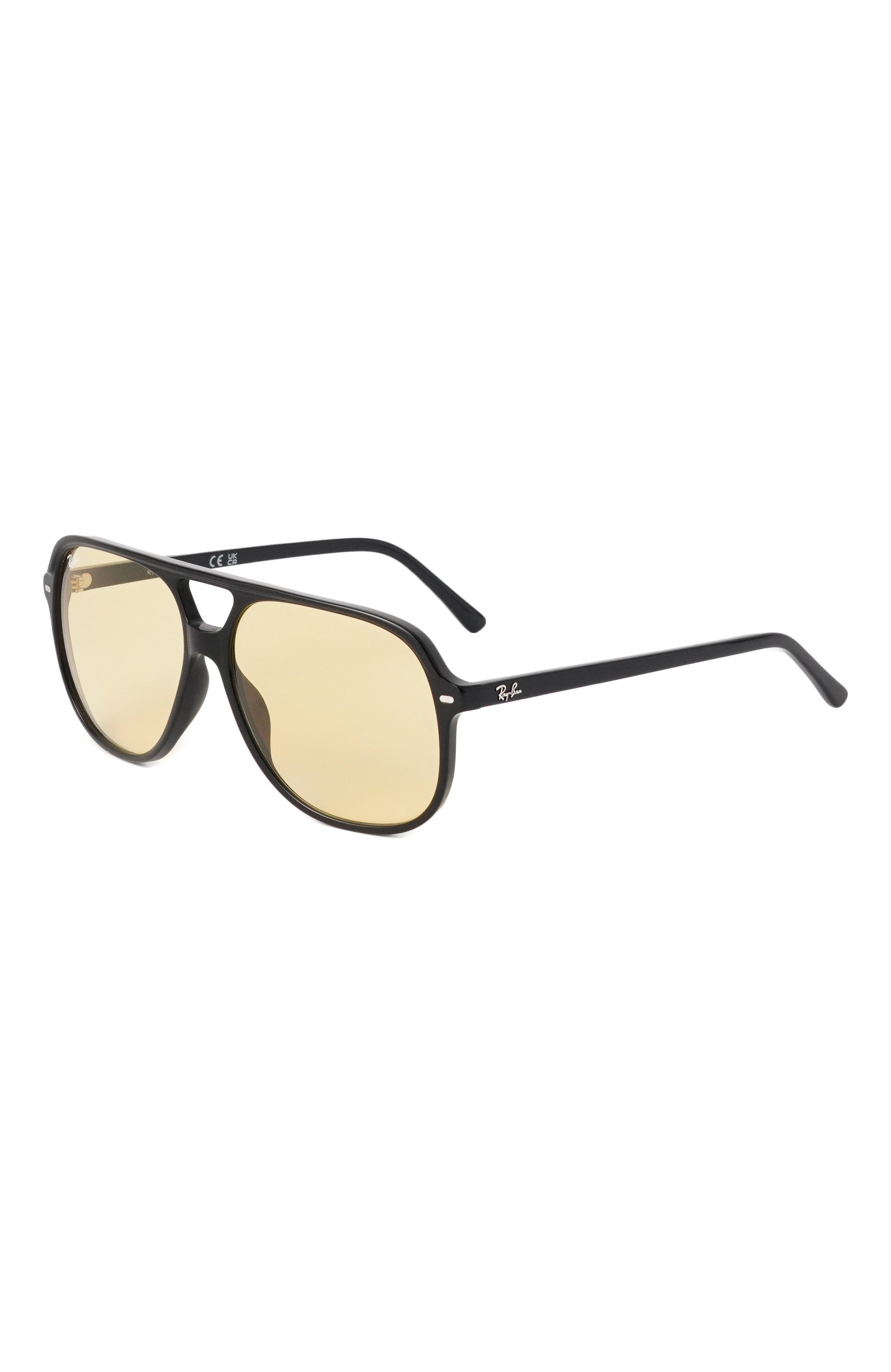 Солнцезащитные очки RAY-BAN желтого цвета по цене 22800 руб., арт. 2198-901/R6, фото 1 Солнцезащитные очки RAY-BAN, арт. 2198-901/R6, фото 1
