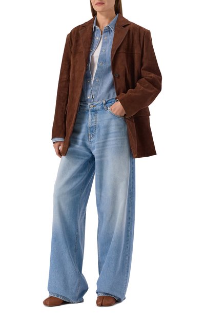 Кожаные ботильоны tabi MAISON MARGIELA, арт. S58WU0260/P3753, фото 3