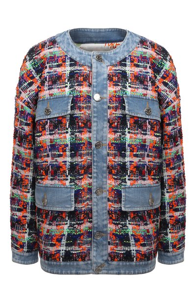 Женский комбинированный жакет DSQUARED2, арт. S75AM0889/S54400