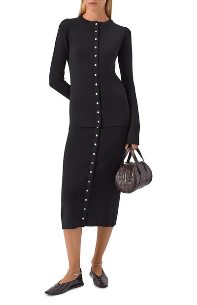 Кожаные балетки JIL SANDER, арт. J15WZ0009/P4864, фото 3