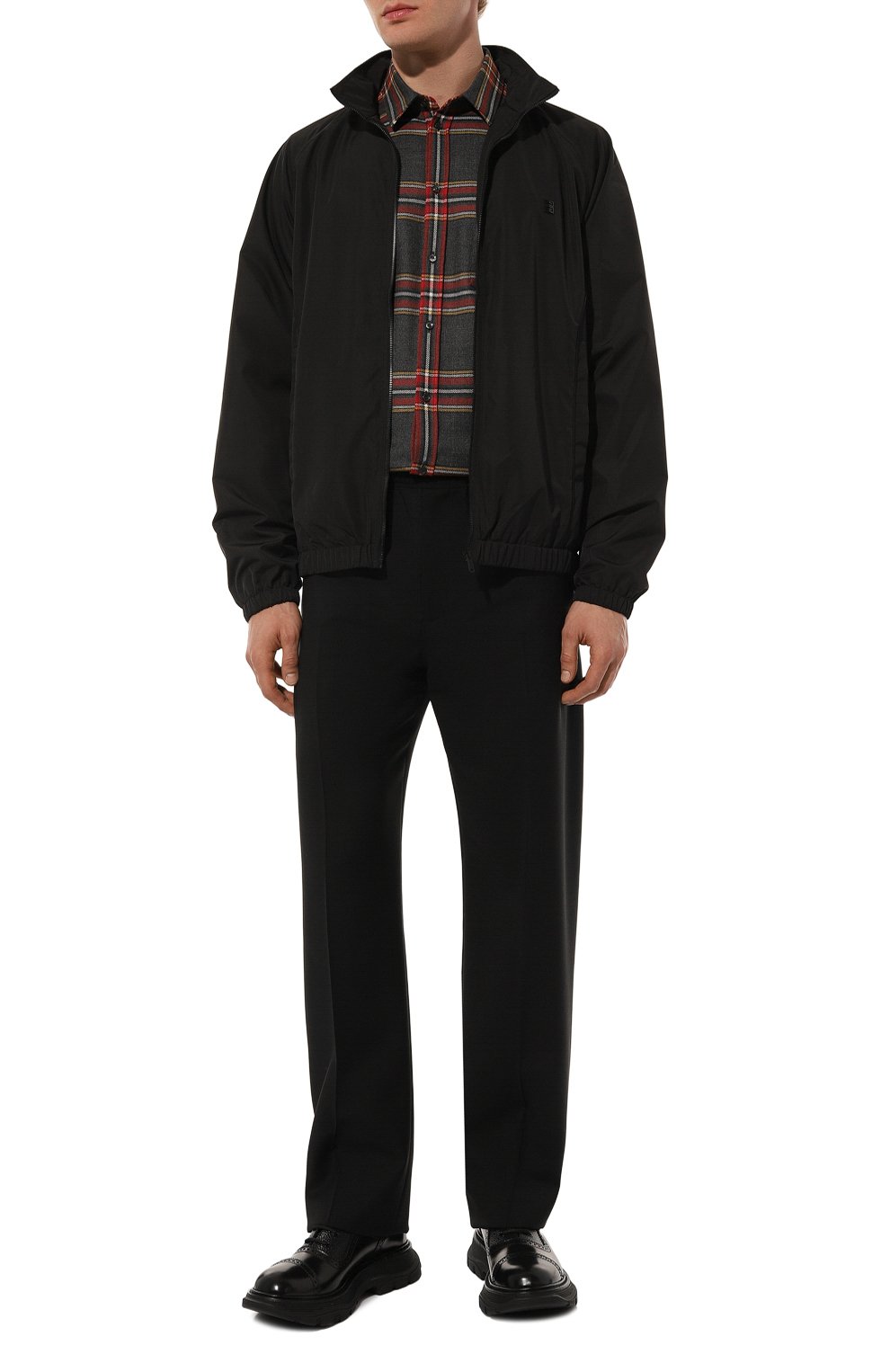 Шерстяная рубашка DOLCE & GABBANA, арт. G5JZ9T/FQ2G5, фото 2