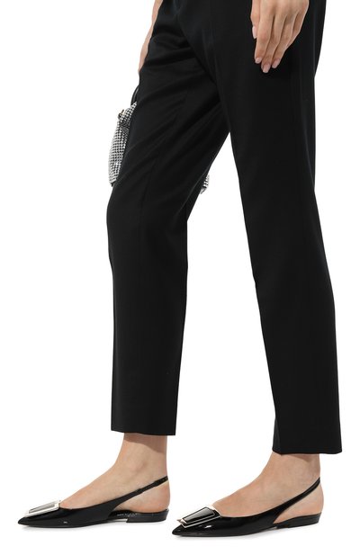 Кожаные балетки maxine SAINT LAURENT, арт. 699519, фото 3