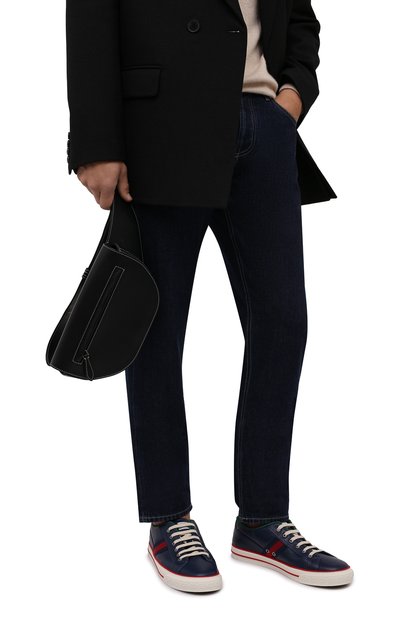 Кожаные кеды tennis 1977 GUCCI, арт. 643485/17L10, фото 3