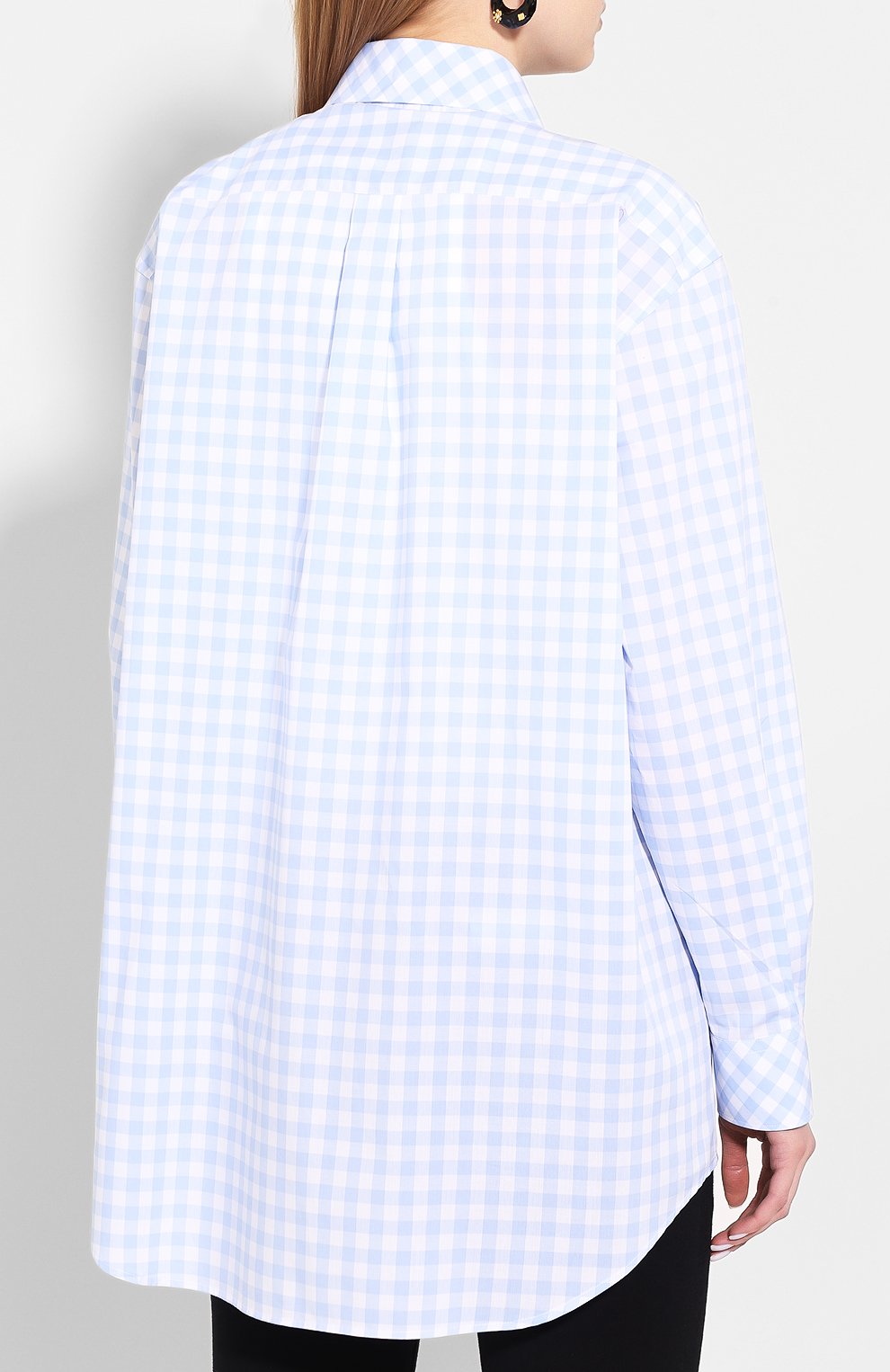 Хлопковая рубашка BURBERRY, арт. 4564553, фото 4