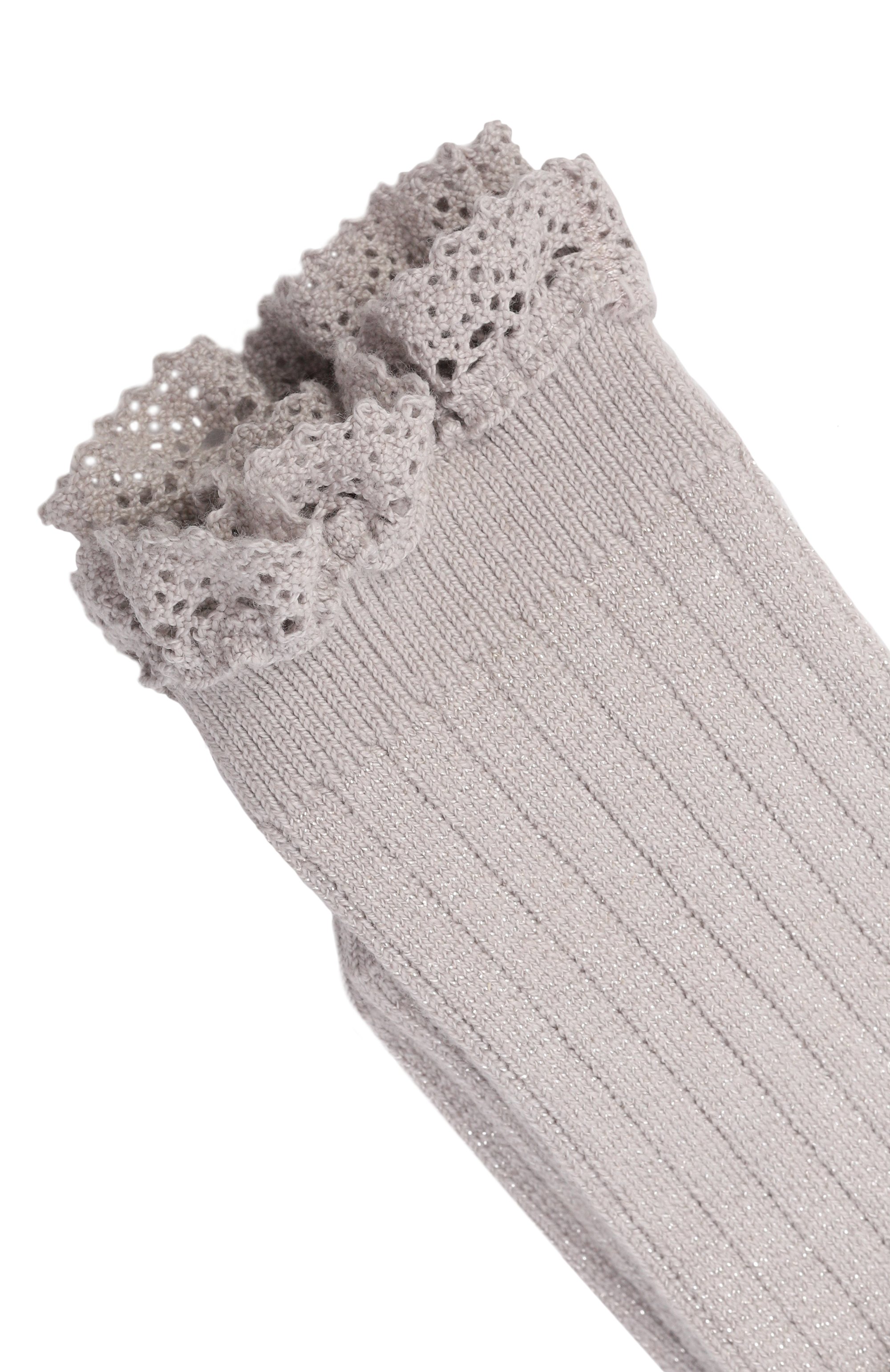 Носки victorine PLAYFOREVER серого цвета по цене 3590 руб., арт. 6062, фото 2 Носки victorine PLAYFOREVER, арт. 6062, фото 2