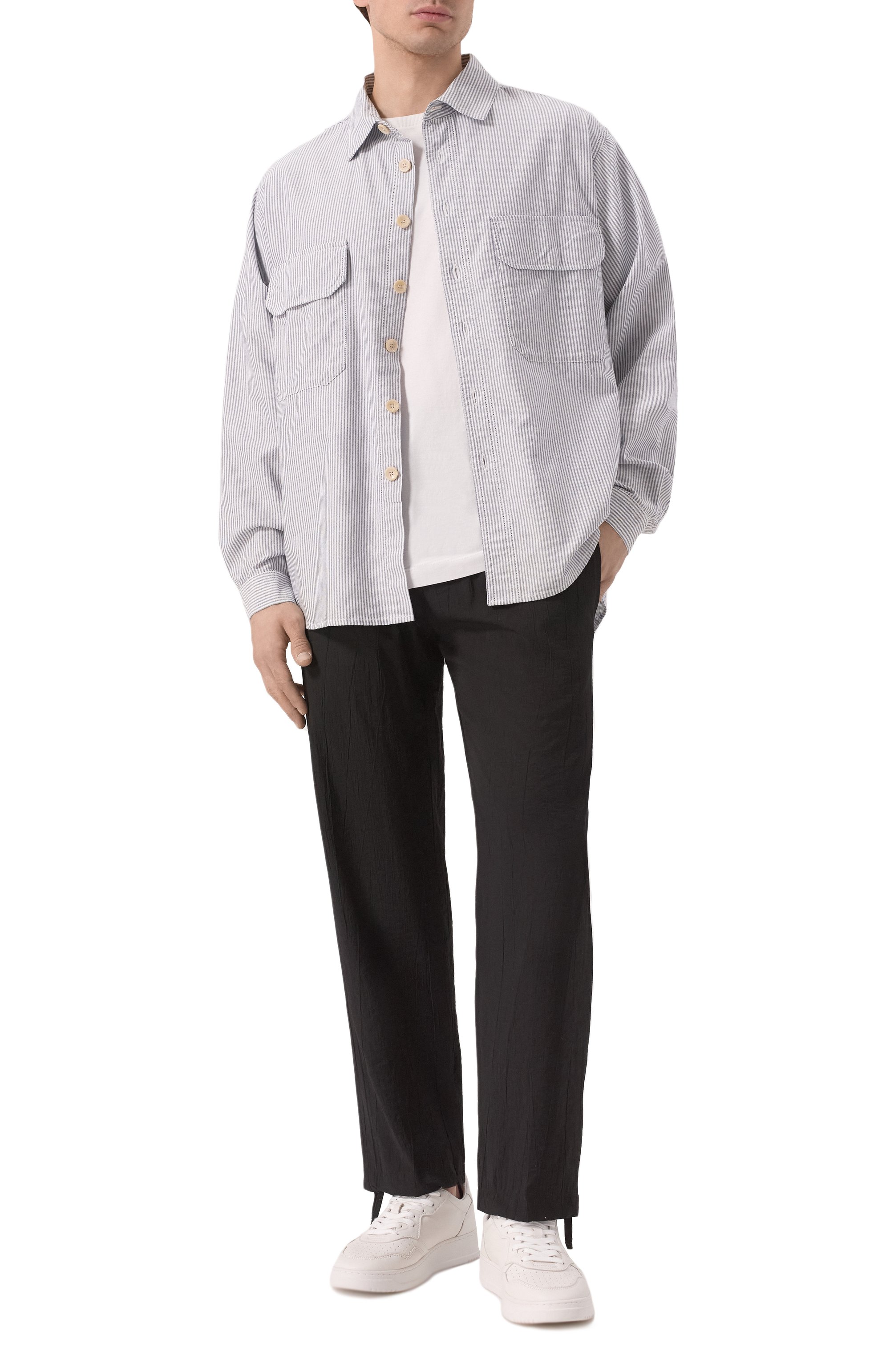 Хлопковая футболка TRANSIT, арт. CFUTRZ4390, фото 2