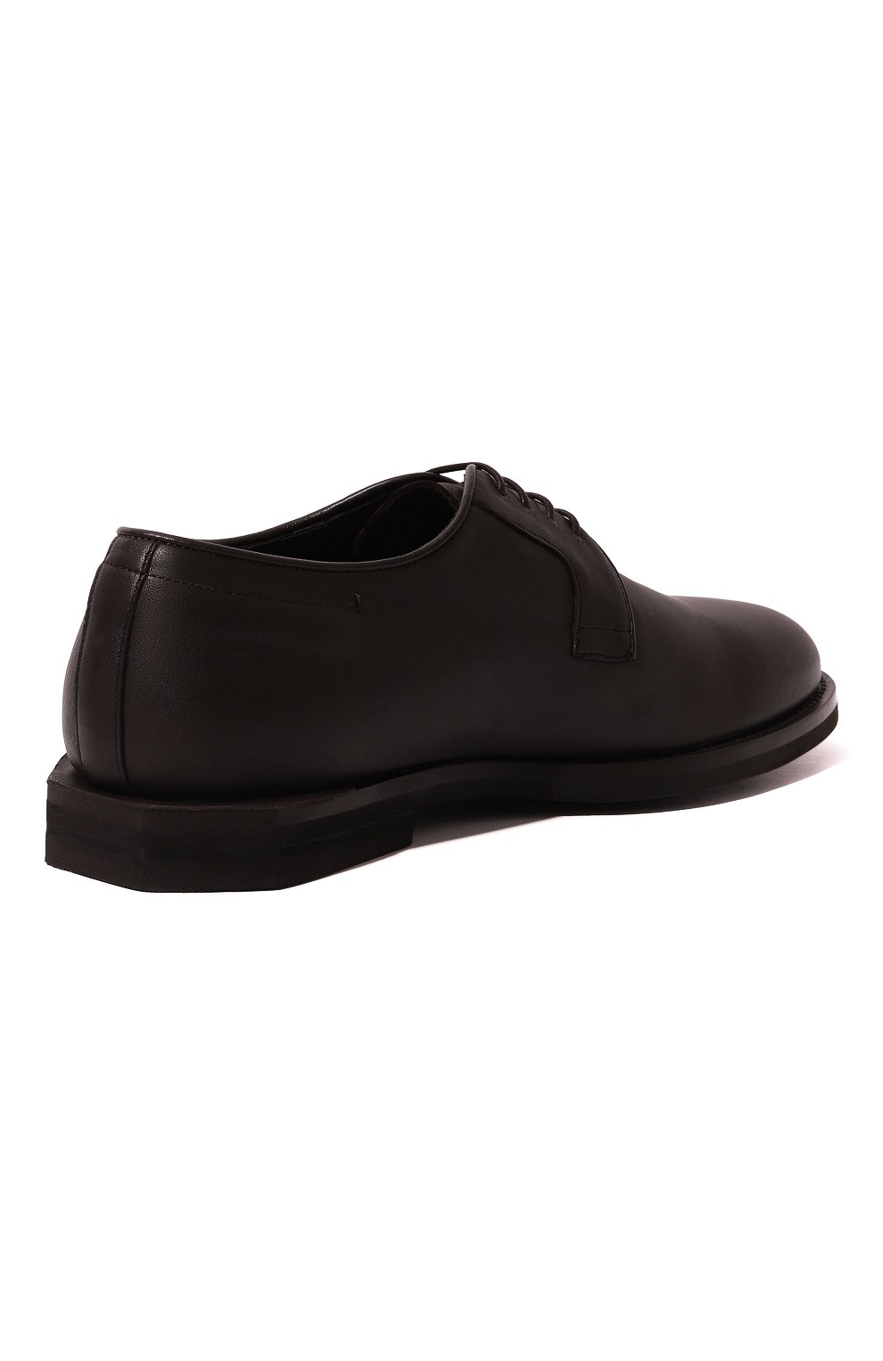 Кожаные дерби STEFANO RICCI темно-коричневого цвета по цене 122000 руб., арт. US727G5171/VTS, фото 5 Кожаные дерби STEFANO RICCI, арт. US727G5171/VTS, фото 5