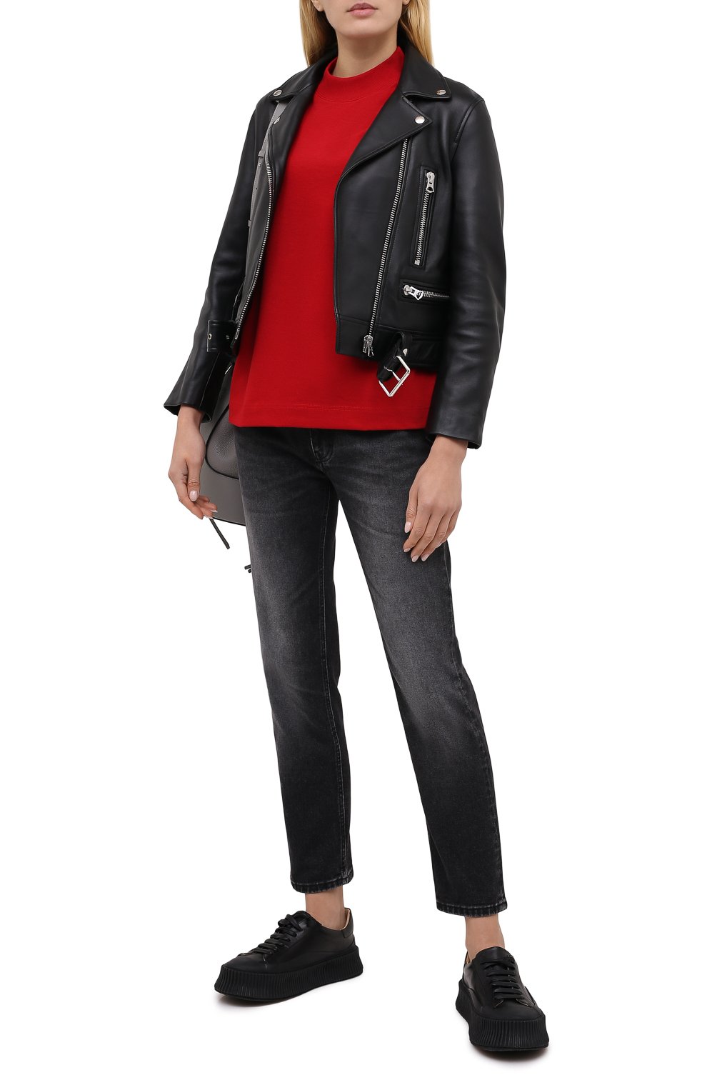 Хлопковая футболка AMI, арт. H20FJ133.79, фото 2