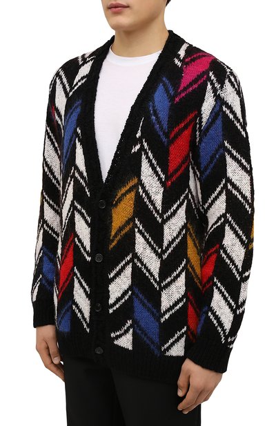 Шерстяной кардиган SAINT LAURENT, арт. 668343/Y75EZ, фото 3