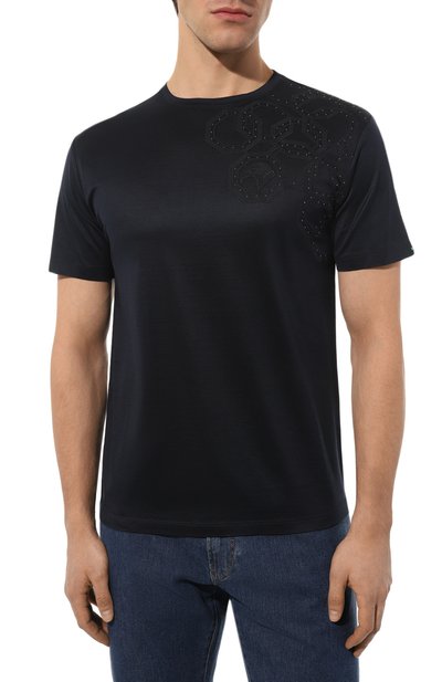 Хлопковая футболка STEFANO RICCI, арт. MNH3102120/TE0001, фото 3