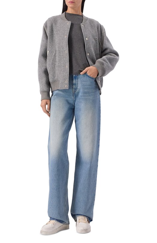 Кожаные кеды Ball Star Golden Goose Deluxe Brand GWF00804.F007323 Белый  GWF00804.F007323 Фото 3