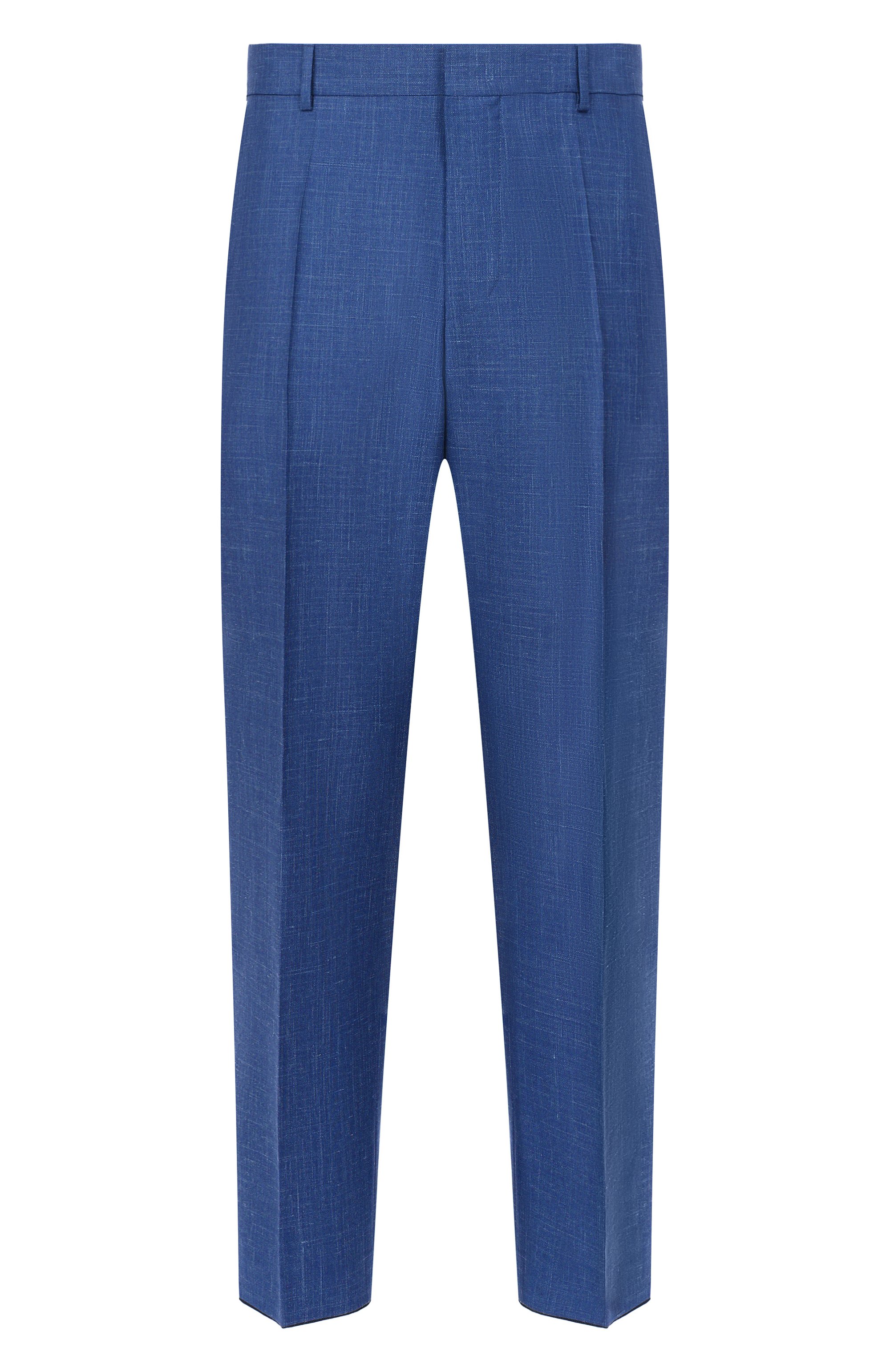 Брюки из шерсти и шелка BOSS, арт. 50556955, фото 1