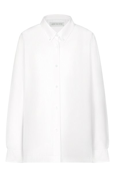 Женская хлопковая руба шка DRIES VAN NOTEN, арт. 130703/4314