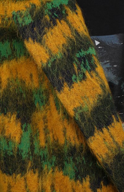 Кардиган SAINT LAURENT разноцветного цвета по цене 240500 руб., арт. 645780/YAWS2, фото 5 Кардиган SAINT LAURENT, арт. 645780/YAWS2, фото 5