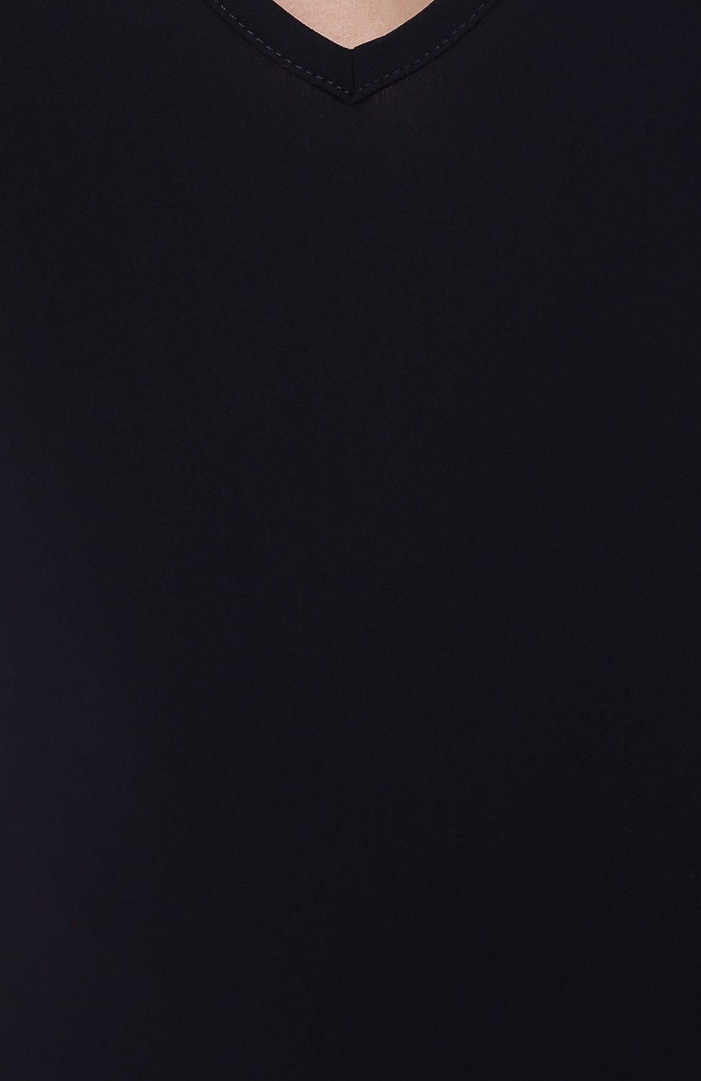 Топ JIL SANDER темно-синего цвета по цене 16850 руб., арт. JSWT705046-WT477108, фото 5 Топ JIL SANDER, арт. JSWT705046-WT477108, фото 5