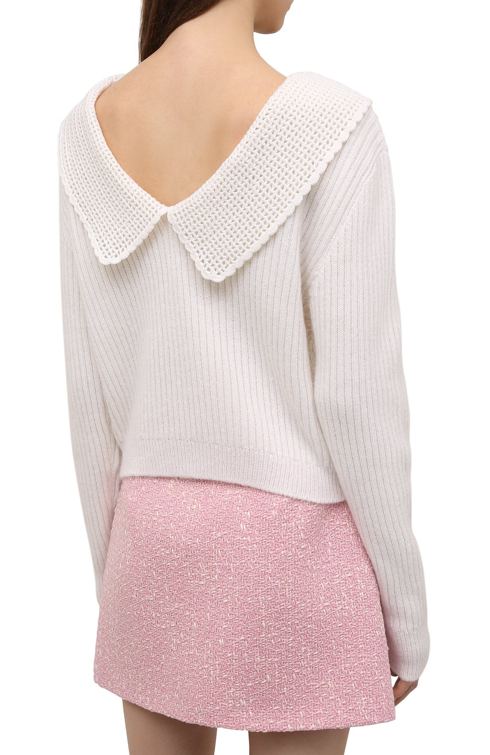 Пуловер из шерсти и кашемира MIU MIU, арт. MML478-1Y4L-F0009, фото 4