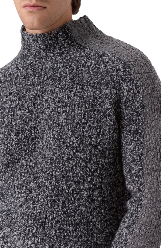 Шерстяной свитер Diesel A21441/0EGCB Серый  A21441/0EGCB Фото 5