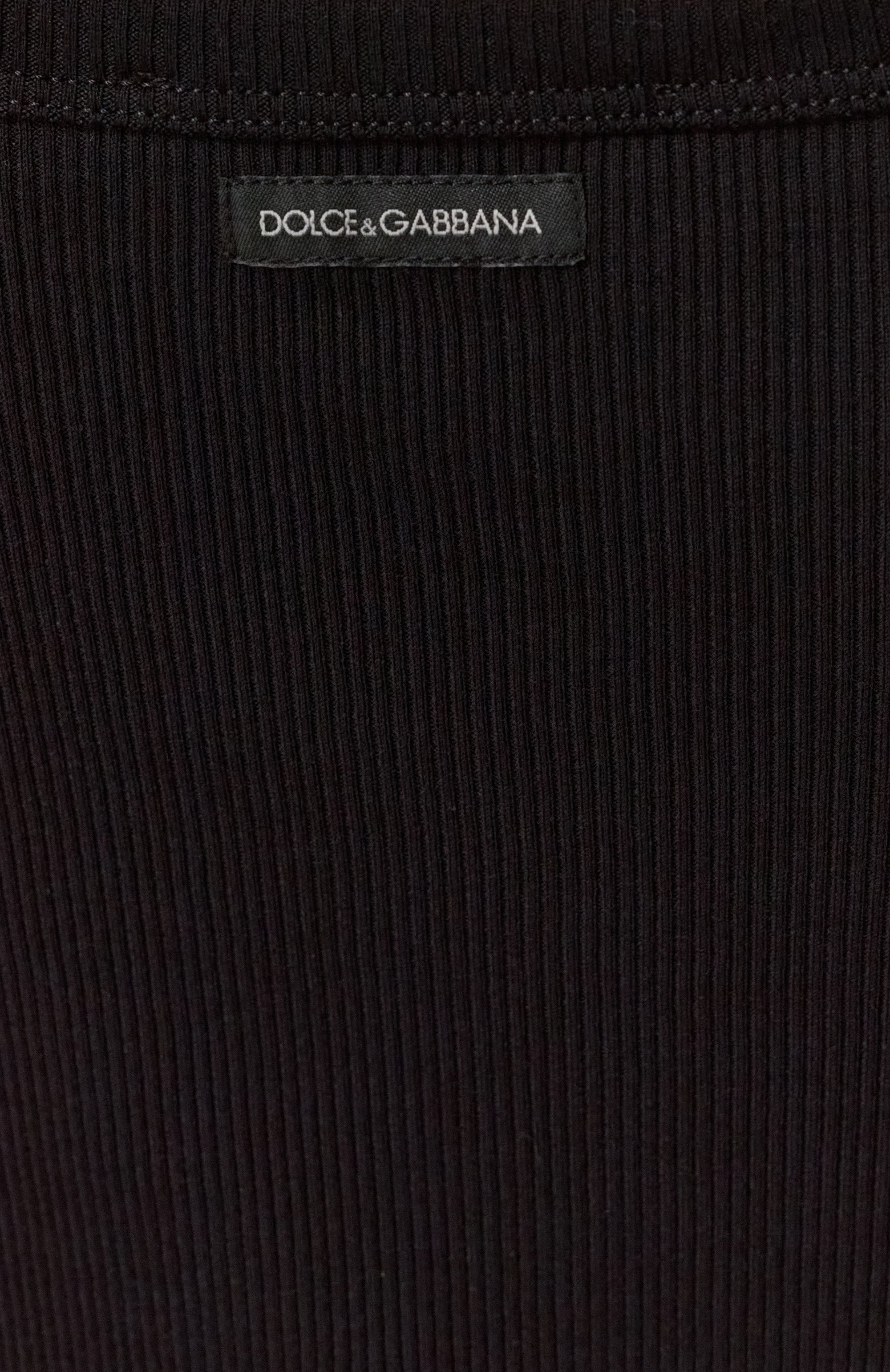 Хлопковая майка DOLCE & GABBANA, арт. F8U09T/FU7AV, фото 6